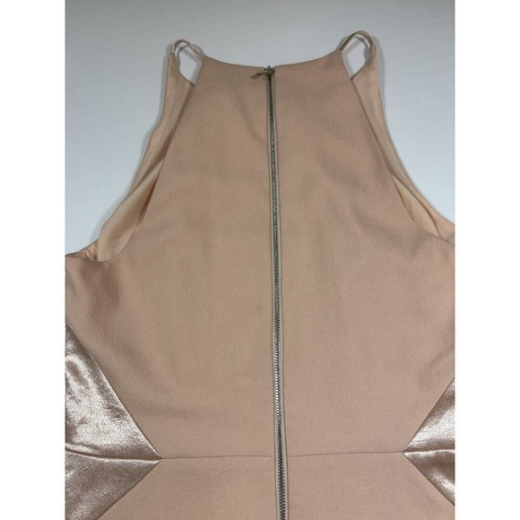 1.State NWT Midnight Soiree Cocktail Dress Peach Blush Rosewater Gold Large - Picture 11 of 12
